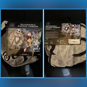 The Nightmare Before Christmas Fleece Blanket NEW